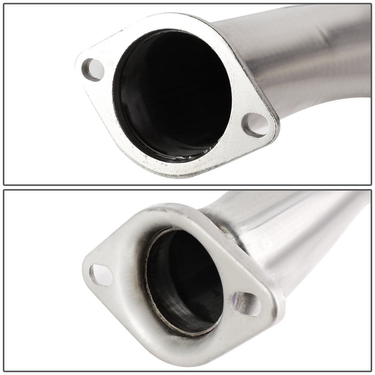 DNA Motoring CBE-WRX15-S For 2015 to 2020 Subaru WRX / STI Muffler Tip Catback Exhaust System 16 17 18 19