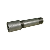STZ Industries 3/4 in. MPT Galvanized Steel 4 in. L Nipple with Coupling
