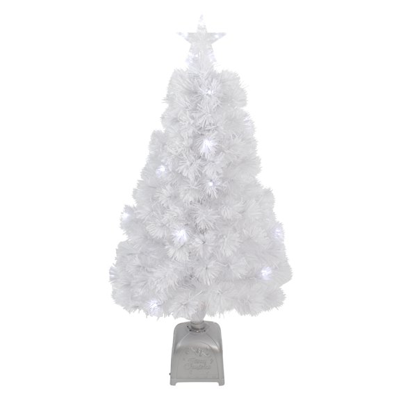 White Christmas Tree Color Changing Lights