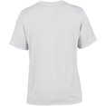 thumbnail image 3 of Gildan - Camiseta deportiva transpirable de manga corta para hombre - 100% poliéster (Blanco), 3 of 4