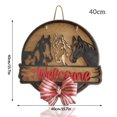 thumbnail image 4 of Familia Familia Bienvenido Decoración de Pared Con Signo De Cuerda Decoración De La Puerta Delantera De La Decoración Entrada Para Festival De Holiday De Acción De Gracias De Navidad DIYOO HA012103-02, 4 of 7
