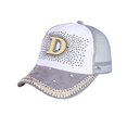 thumbnail image 3 of Breathable Sequin Baseball Cap for Men Women Adjustable Casual Sports Hat, 3 of 6