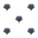 thumbnail image 1 of Flores Artificiales Advancent 8x Artesanales Para Decoración De Fiestas Aspecto Realista Color Púrpura, 1 of 6