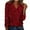 Red, variant on Nfurl Party Tops for Women Elegant Long Sleeve V Neck Sequin Shirts Dressy Shiny Cocktail Night Out Evening Club Wear Clothes Sparkly Top Red XL