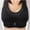 Black, variant on Tumotour Sports Bras For Women Full Coverage Bra Breathable Cool Liftup Air Bra No Underwire High Support Underwear
