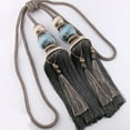 thumbnail image 4 of fastboy 2pack/lot Excellent Decor Curtain Tassel Easy To Wide Application Suitable Polyester dark blue 1Set, 4 of 6