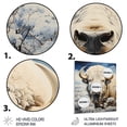 thumbnail image 3 of Designart "Majestic Bison in a Pastoral Scene I" Animals Bison Metal Wall Decor, 3 of 5