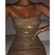 thumbnail image 2 of Mujeres Sexy Lentejuelas Flash Chip Sólido Club Noche Sin espalda Cadena Nalgas Vestido corto sin mangas Fridja hjkh729, 2 of 6