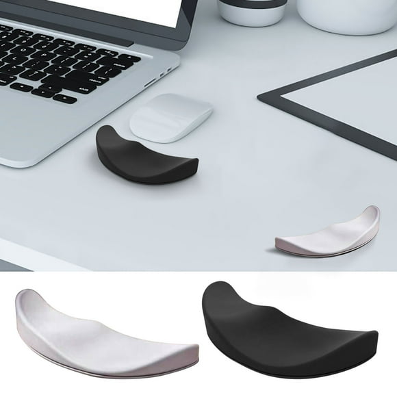 Reposamuñecas ergonómicas de ratón - Almohadilla de soporte de gel suave para oficina y juegos, comodidad antideslizante para uso en el ordenador
