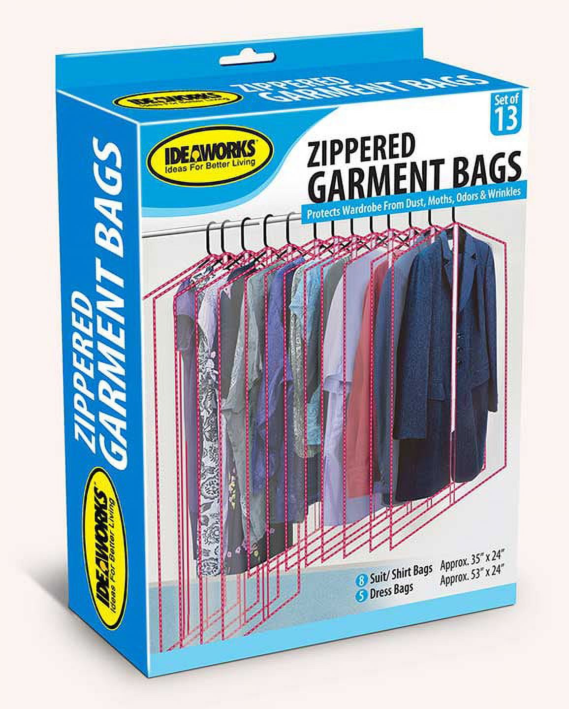 13 Piece Garment Bags