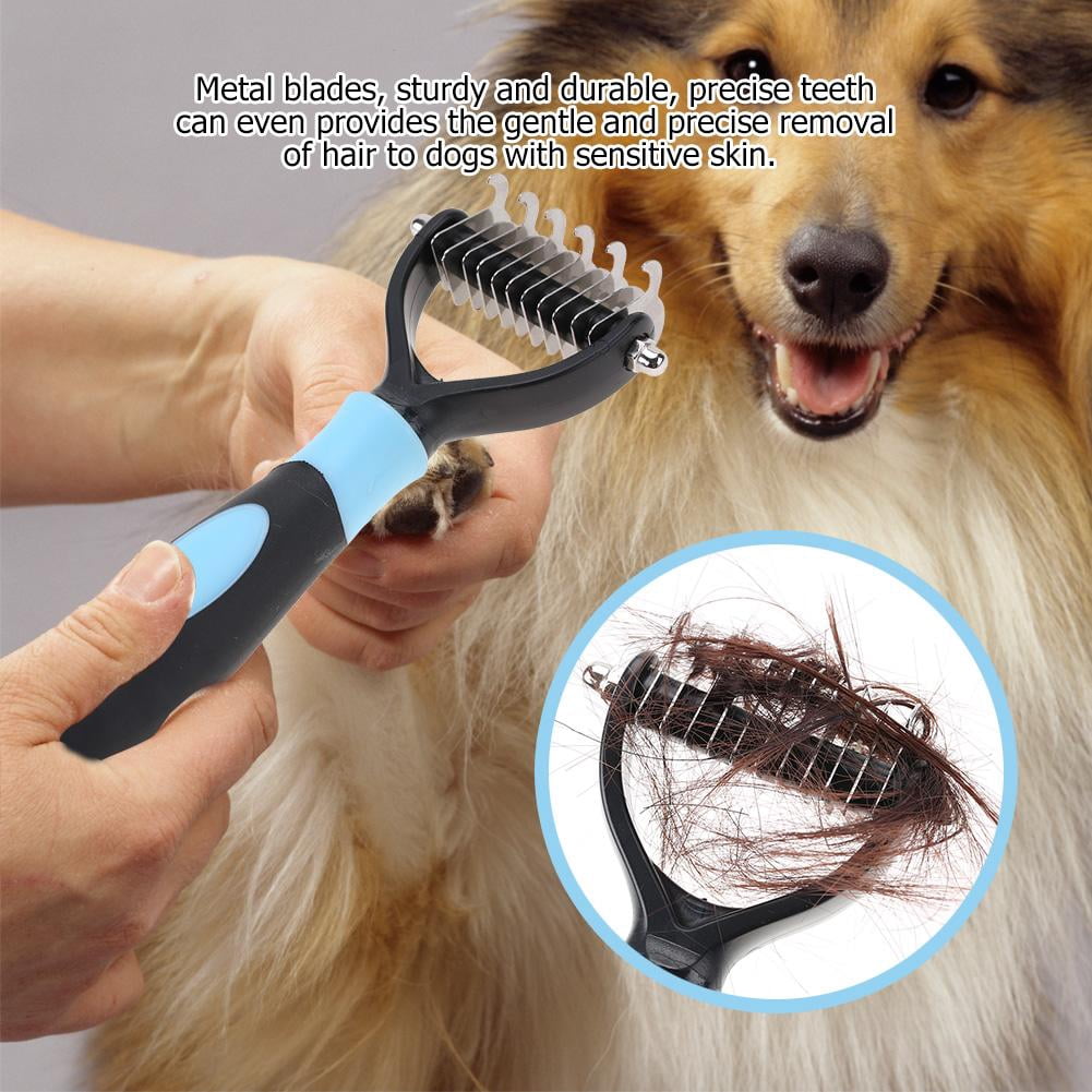 knot clean dog brush