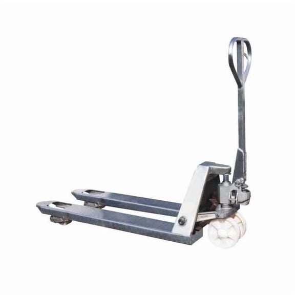 Dayton Pallet Jack,Galvanized,Fork L 48 In 2TUR3