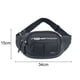 thumbnail image 5 of Bolsa de hombro de pecho de cintura grande multicapa de tela Oxford para hombres de moda (negro) Ehuebsd Para Estrenar, 5 of 9