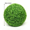 thumbnail image 3 of OAVQHLG3B Artificial Boxwood Topiary Plant Balls Decorative Decoration Garden Wedding Decor (11 Inch Diameter), 3 of 7