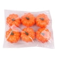 thumbnail image 4 of Vikakiooze 2023 Home Decor Artificial Assorted Pumpkins, Mini Fake Pumpkins Artificial Vegetables For Halloween, 4 of 5