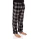 thumbnail image 3 of Conjunto de 3 pantalones de pijama a cuadros para hombre, de felpa, para estar en casa, con bolsillos, de micropolar., 3 of 6