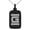 Black, variant on Stainless Steel Letter G Initial Empire Monogram Engraved Small Rectangle Dog Tag Charm Pendant Necklace