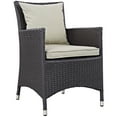 thumbnail image 3 of Convene 11 Piece Outdoor Patio Dining Set, Espresso Beige Size : 63"Lx90.5"Wx29.5"H, 3 of 7