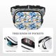 thumbnail image 5 of Easygdp Marine Animals Fanny Packs para Mujeres y Hombres, Bolsa de Cinturón, Bolsos de Cruz para Trabajo/Correr/Senderismo, 5 of 9