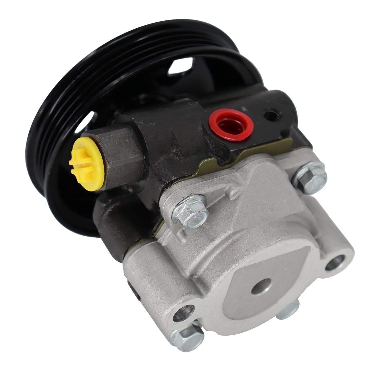 Detroit Axle - Power Steering Pump for 02-06 Toyota Camry, 2004-2008 Solara Lexus RX330 Power Steering Pump w/Pulley 2005 Replacement 21-5263