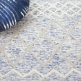 thumbnail image 6 of SAFAVIEH Glamour Drew Geometric Area Rug, Blue/Ivory, 6' x 6' Square, 6 of 7