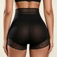 thumbnail image 4 of Njagoc3 Shapewear Panties for Women High Waisted Lace Trim Tummy Control Full Coverage Briefs, 4 of 5