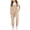 Khaki, variant on Girl's Casual Sleeveless Jumpsuits Spaghetti Straps Harem Long Overalls with Pockets Kids Summer Rompers Outfit 8-9 Years Army Green