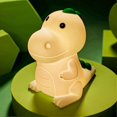 thumbnail image 1 of Soft Silicone Dino Lamp for Kids Room - Baby Toddler Night Light, 1 of 5