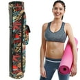 thumbnail image 3 of Yoga Mat Bag Lightweight Nylon Yoga Mat Carrier Bag with Adjustable Shoulder Strap and Storage Pocket Portable Exercise Yoga Mat Storage Bag 29.92×6.3inch for Yoga Mat, 3 of 11