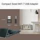 thumbnail image 4 of Adaptador WiFi ASUS Tri-Band WiFi 7 Nano USB-BE92 Nano 6 GHz, 4 of 9