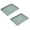 A 2Pack, variant on 2Pcs Dinner and Serving Tray, Decorative Unbreakable Wheat Straw Tea Platter for Couch, Party, Dining, Picnic, Snack, Appetizer(A) Happy 2026!