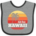 thumbnail image 3 of Inktastic Aloha Hawaii Vacation Retro Vintage Boys or Girls Baby Bib, 3 of 4