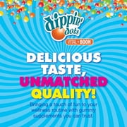 Dippin Dots Collagen + Vitamin C Pectin Gummies for Immune Support, Hair, Skin, and Nails, Strawberry Sunset Creme Flavor, 60 Count