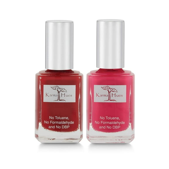 Karma Organic amazing Natural Nail Polish Colors - Non Toxic, Vegan, Cruelty Free Nail Paint