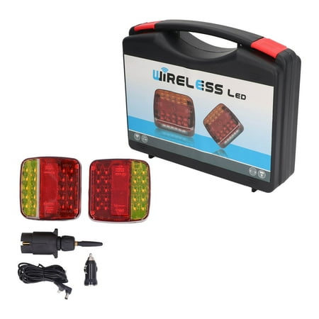 

Trail Lights Trailer Lights Kit DC5V Easy To Install Red Yellow Wireless IP65 Waterproof For RVs