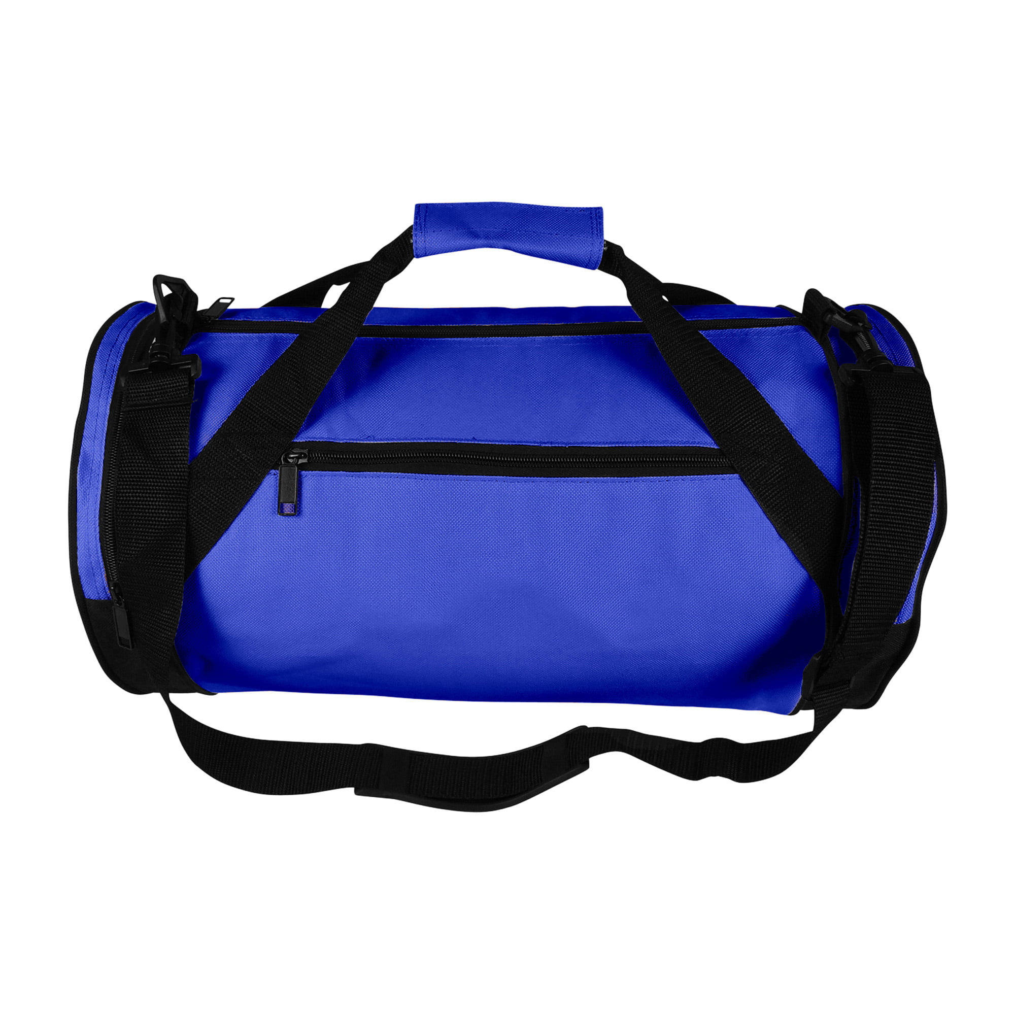 Roll Duffel Home Gym Yoga Fitness Exercise Polyester Round Duffle Bag Royal Blue 