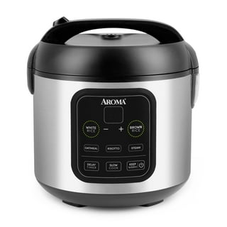  Aroma Housewares ARC-6106 Aroma Professional 6 Cups Uncooked  Rice, Slow Cooker, Food Steamer, MultiCooker, Champagne: Home & Kitchen