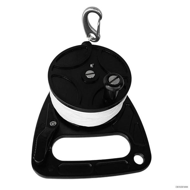 Lovoski Scuba Diving Wreck Dive Reel Kayak Anchor & Handle 150Ft Line
