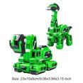 thumbnail image 4 of Dinosaur Toys 4 3 (4401 Impacto Transformación Brachiosaurus) Verde, 4 of 9