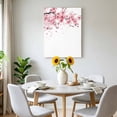thumbnail image 6 of Canvas Wall Art Pink Blossom Canvas Art Print Spring Ink Painting Branch Petal Pictures Wall Decor for Living Room Bedroom Artwork Decorations Stretched Framed Ready to Hang 12"x18", 6 of 9