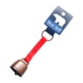 thumbnail image 5 of Colaxi Bear Bell, Anti Lost Pet Bell, Hanging Dog Bell with Keyring, Cow Bell, Noise Maker for Outdoor Climbing Fishing Travel Hiker Red and Red Bronze, 5 of 10