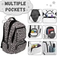 thumbnail image 7 of Jeiento Grey Leopard Kids School Backpack for Girls 17 Inch Cute School Bag, Lightweight Elementary Backpack with Padded Laptop Sleeve & Multi-Pockets for 9-12 Years Old, 7 of 7