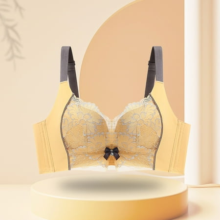 Women s Bras Womens Push Up Bra Women Bras Wireless Bralette Plus Size Women Lingerie for Women with Thin Large Breasts That Appear Small Together To Sagging Large Size Bra Without Steel Rings 1