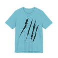thumbnail image 3 of Effete Feline Claw Marks Scratch Unisex Jersey Short Sleeve Tee, 3 of 29