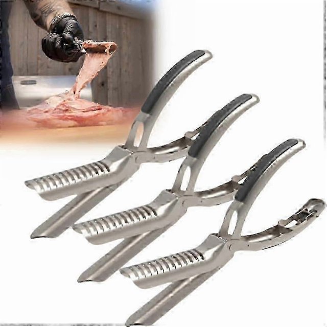 Rib Membrane Remover Stainless Steel Tool Kit Ultimate BBQ Prep Tool Ergonomic Design for Easy Membrane Removal