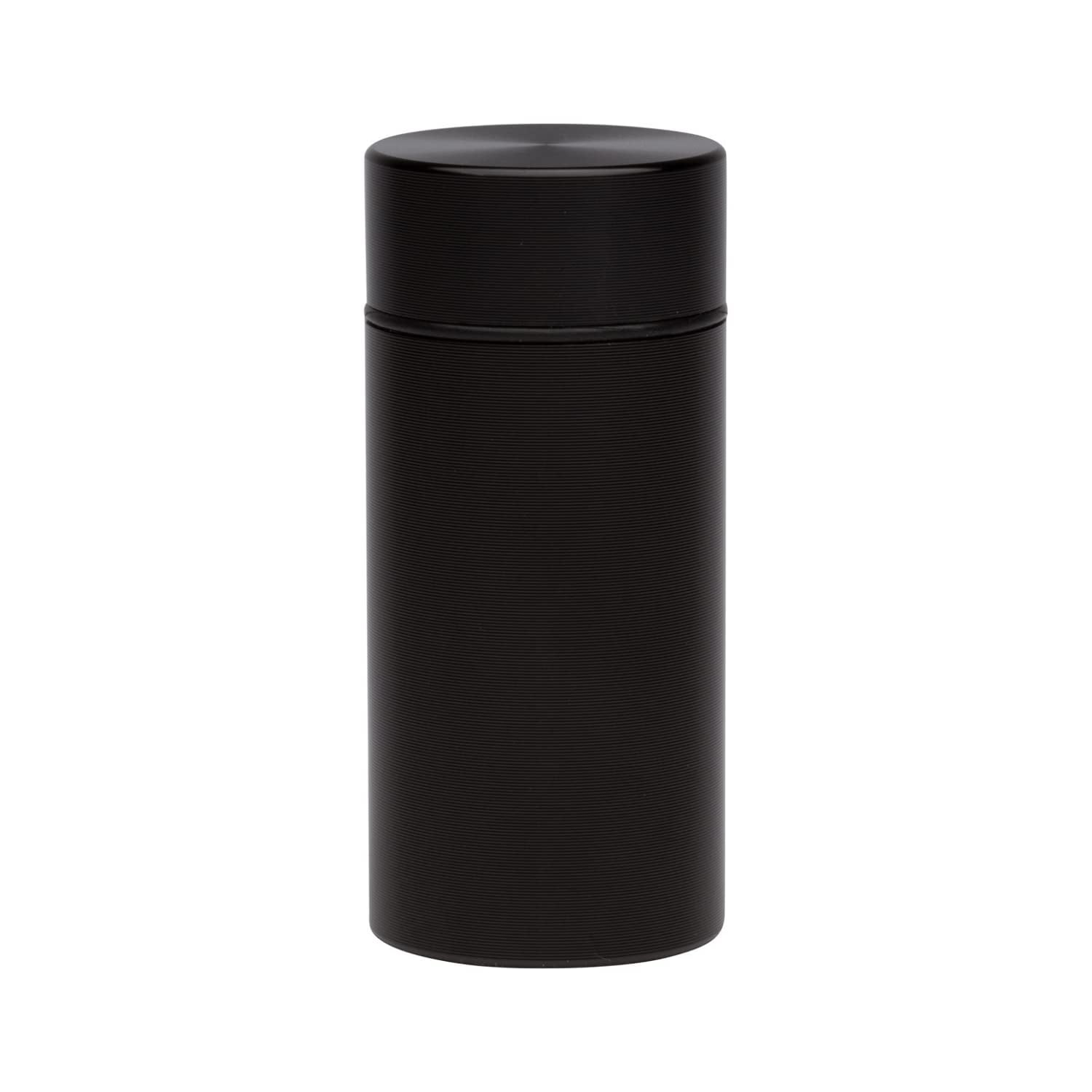 Smell Proof Storage Stash Jar Container Accessory Vacuum AirTight Portable BLACK 