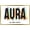 Gold Framed Version, variant on Aura Wall Poster, 22.375" x 34"