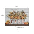 thumbnail image 2 of Canvas Wall Art Fall and Sunflower, 2 of 4