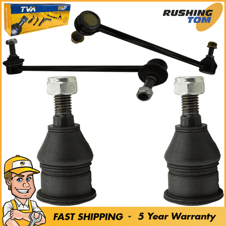 - 2 Front Sway Bar Links And Two Lower Ball Joint Fits 96-06 Ford Taurus