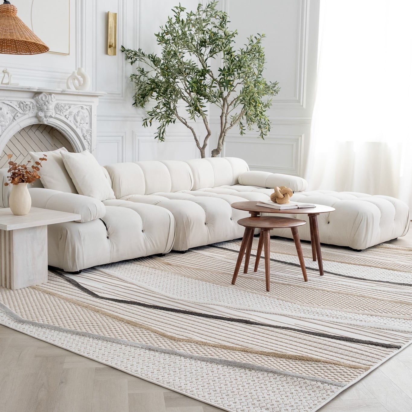 Rug Branch Maison Indoor Area Rug - Living Room, Bedroom, Dining Room, and Kitchen